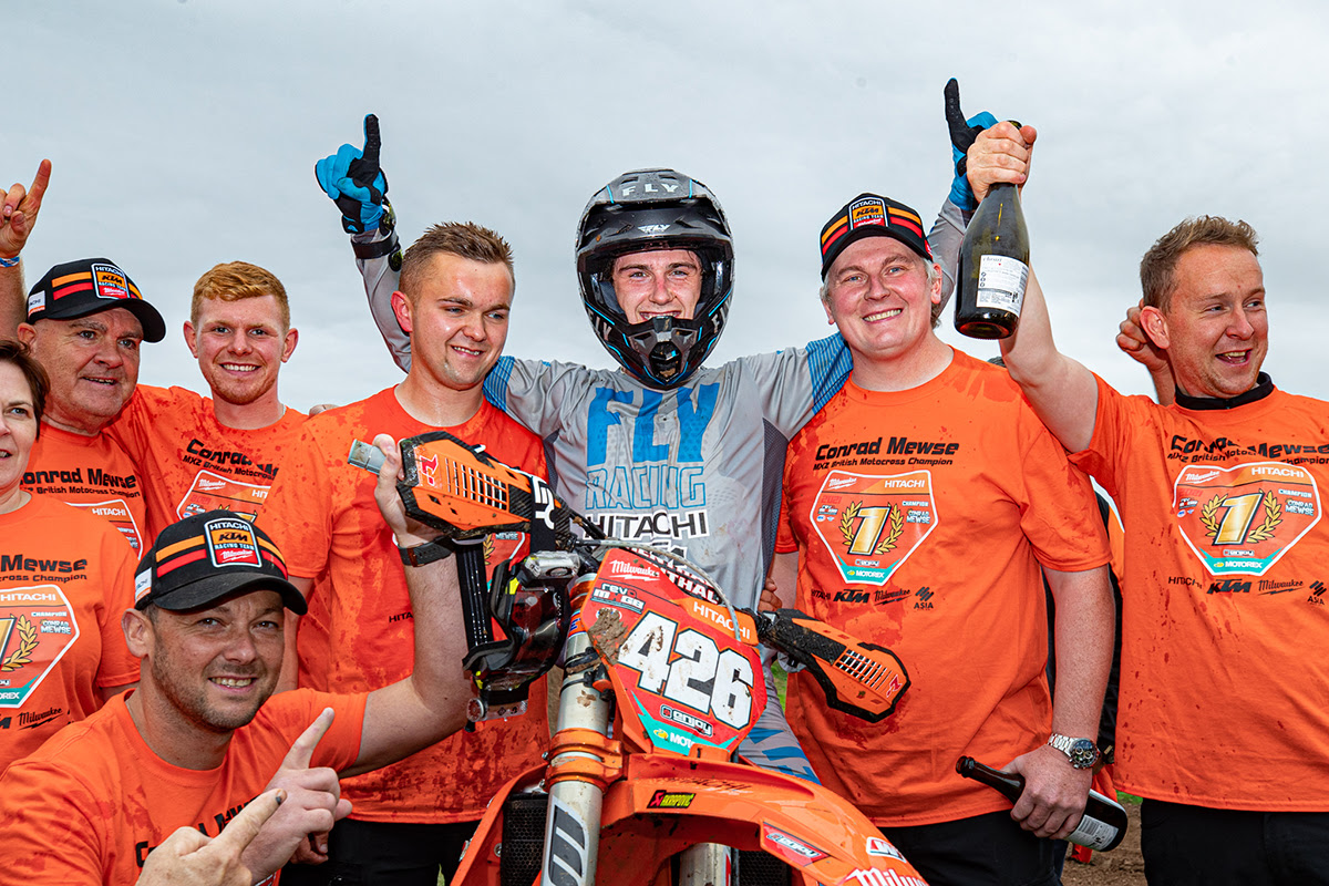 Mewse Dominates To Take British Mx Crown Motohead