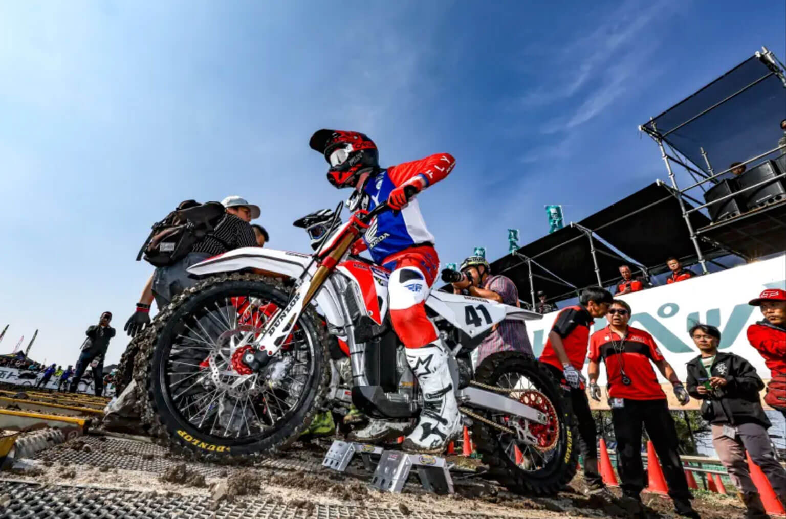 Trey Canard Debuts Honda CR Electric Proto in All Japan Motocross  Championship - Racer X